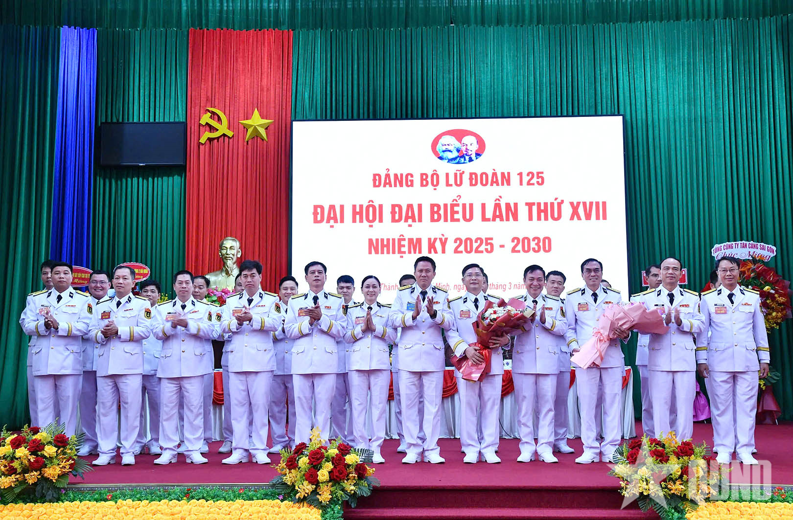 Lữ đoàn 125, Vùng 2 Hải quân tổ chức thành công Đại hội Đảng bộ làm trước